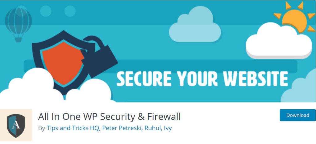 All in one wp security firewall настройка